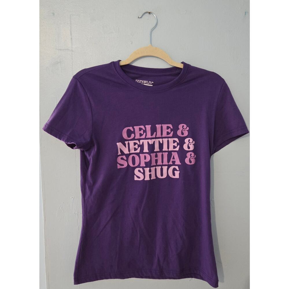 Izzy & Liv The Color Purple Womens Tshirt Size Large